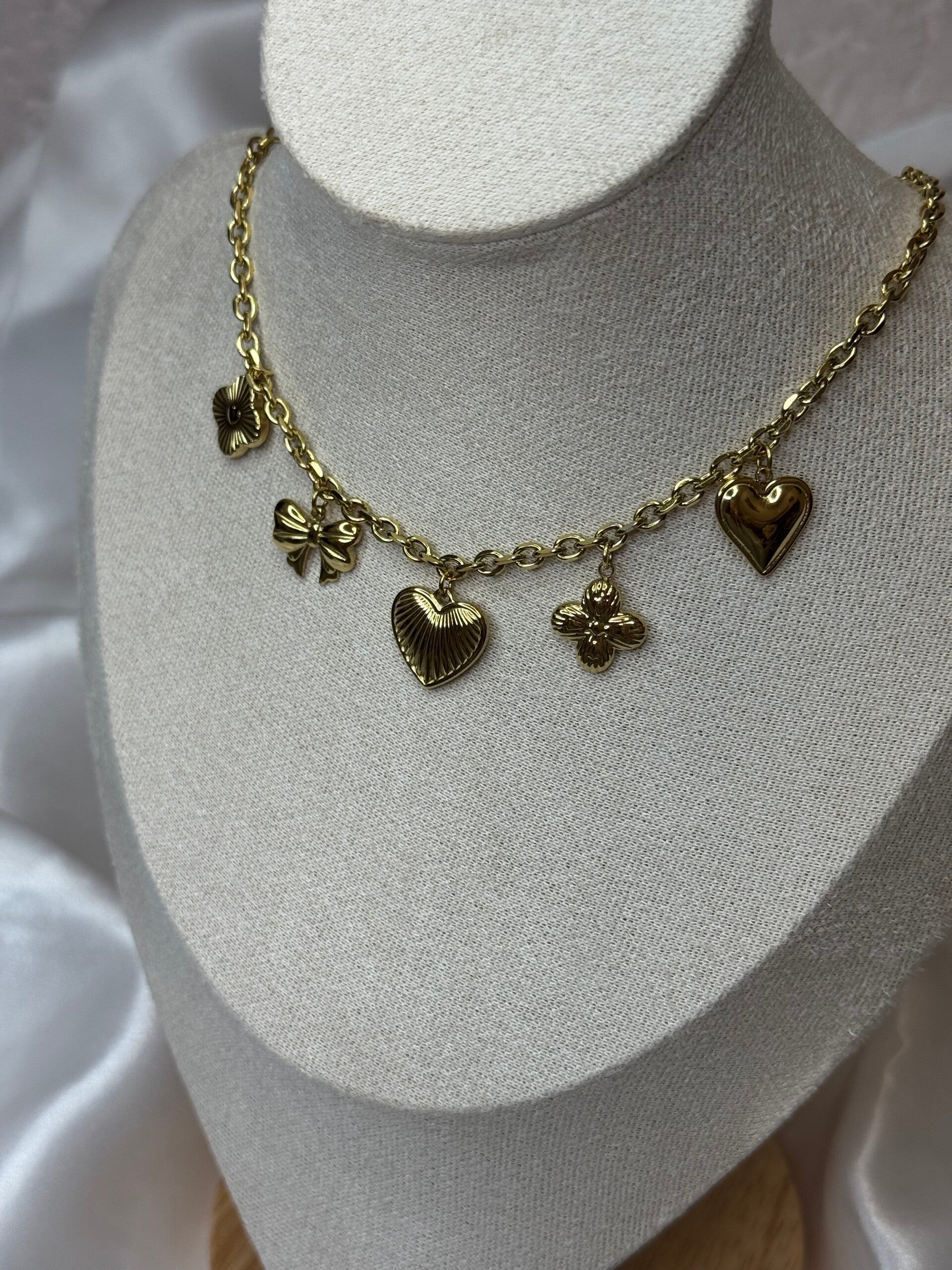 Mila ketting - Goud kleur