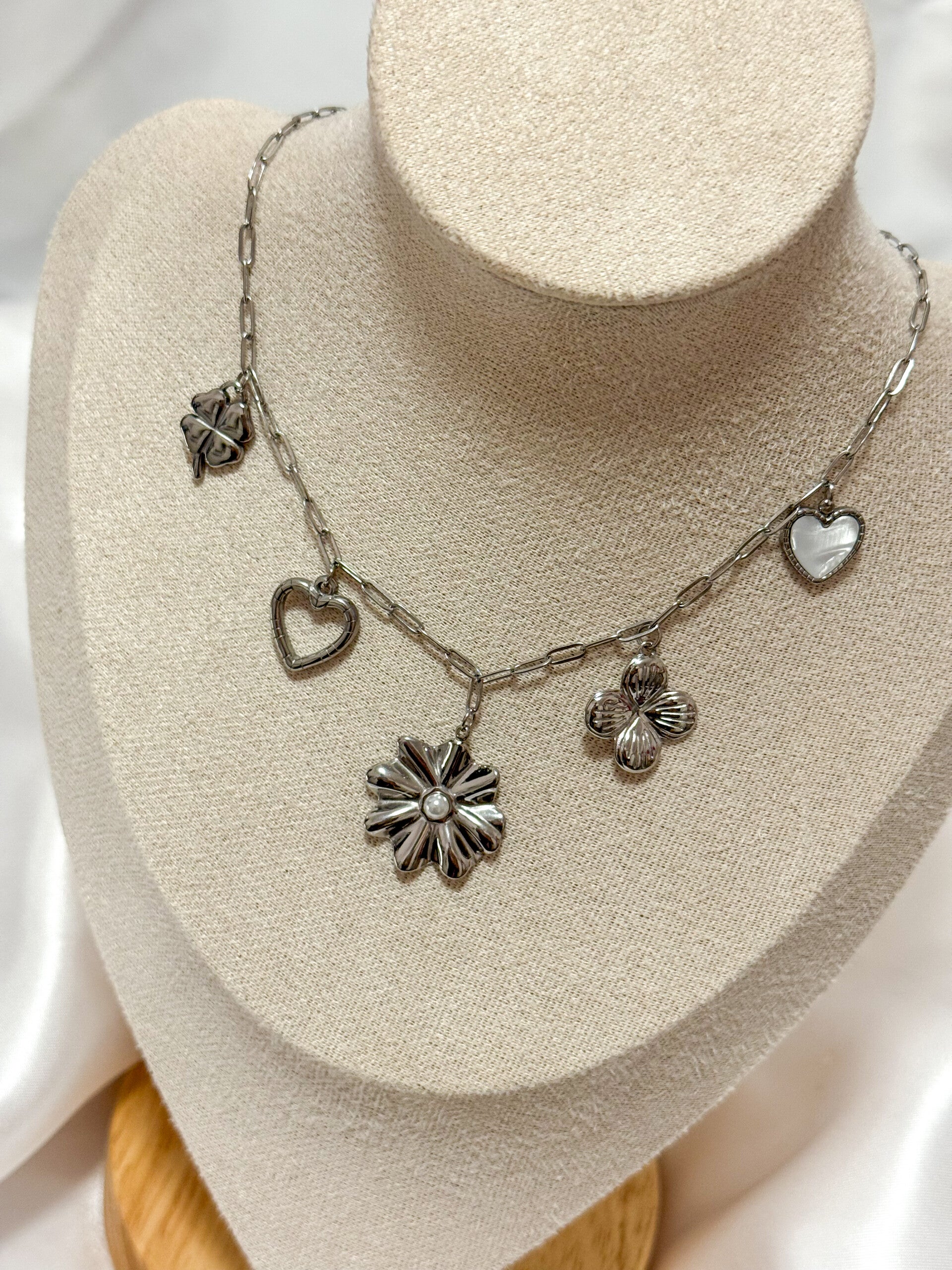 Noor ketting - Zilver kleur