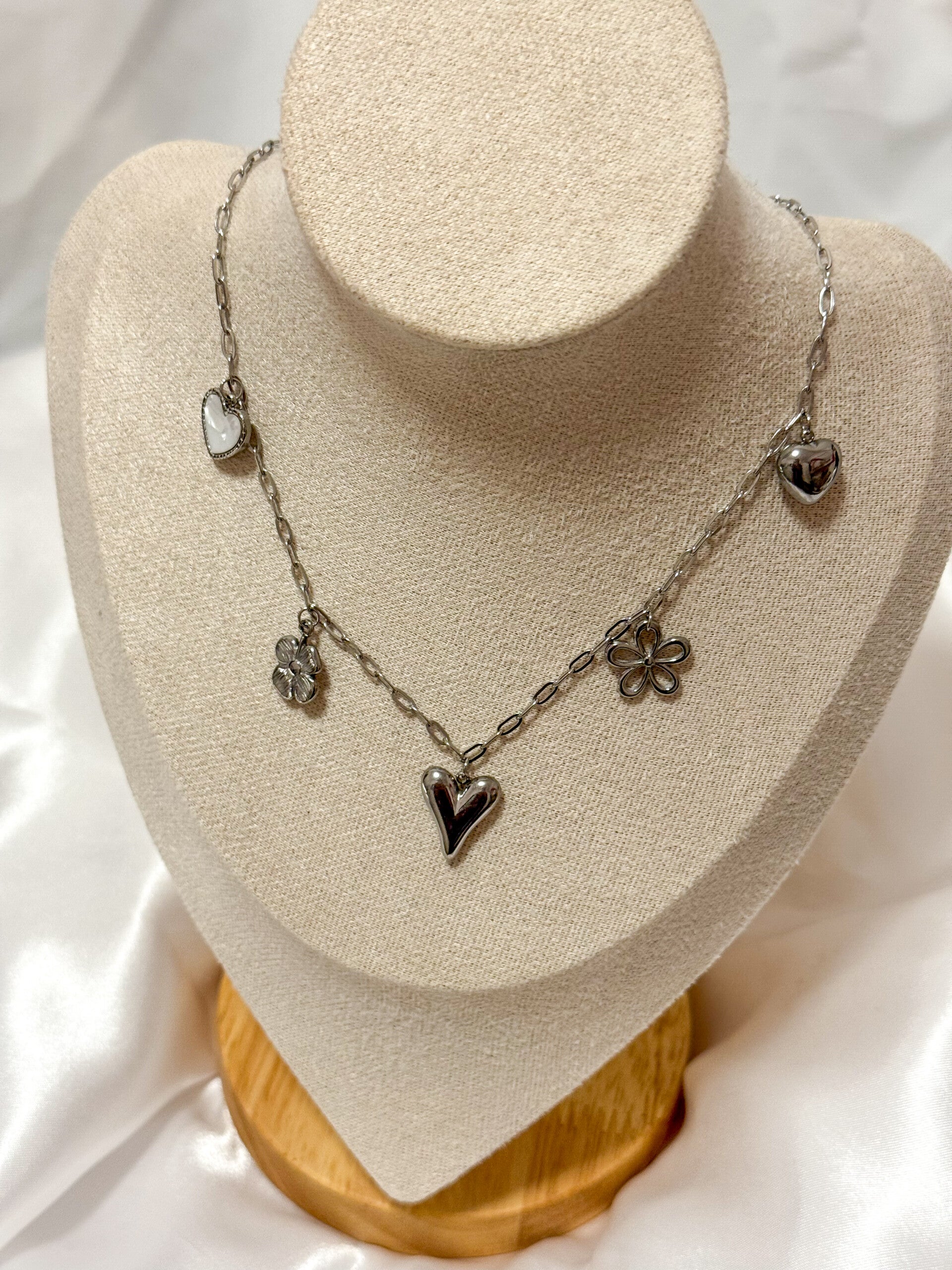 Lina ketting - Zilver kleur