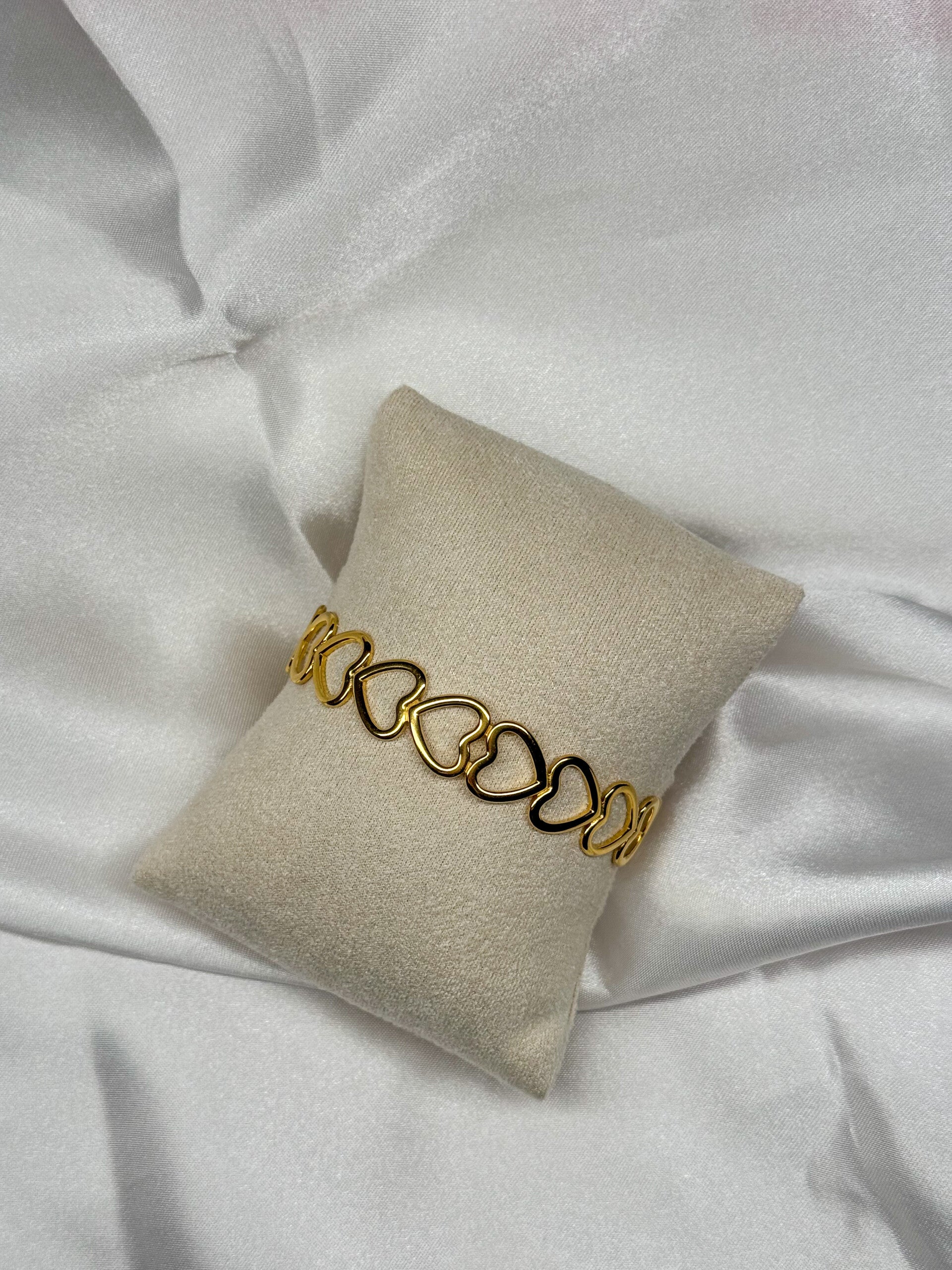 Love bangle - Goud kleur