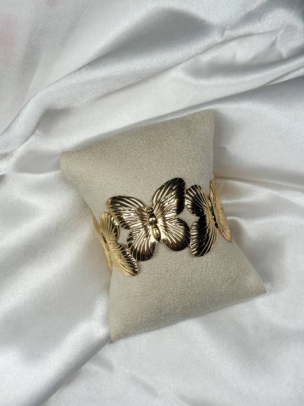 Fly bangle - Goud kleur