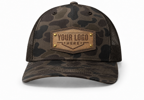 Custom Wooden Patch Richardson 112PFP Camo