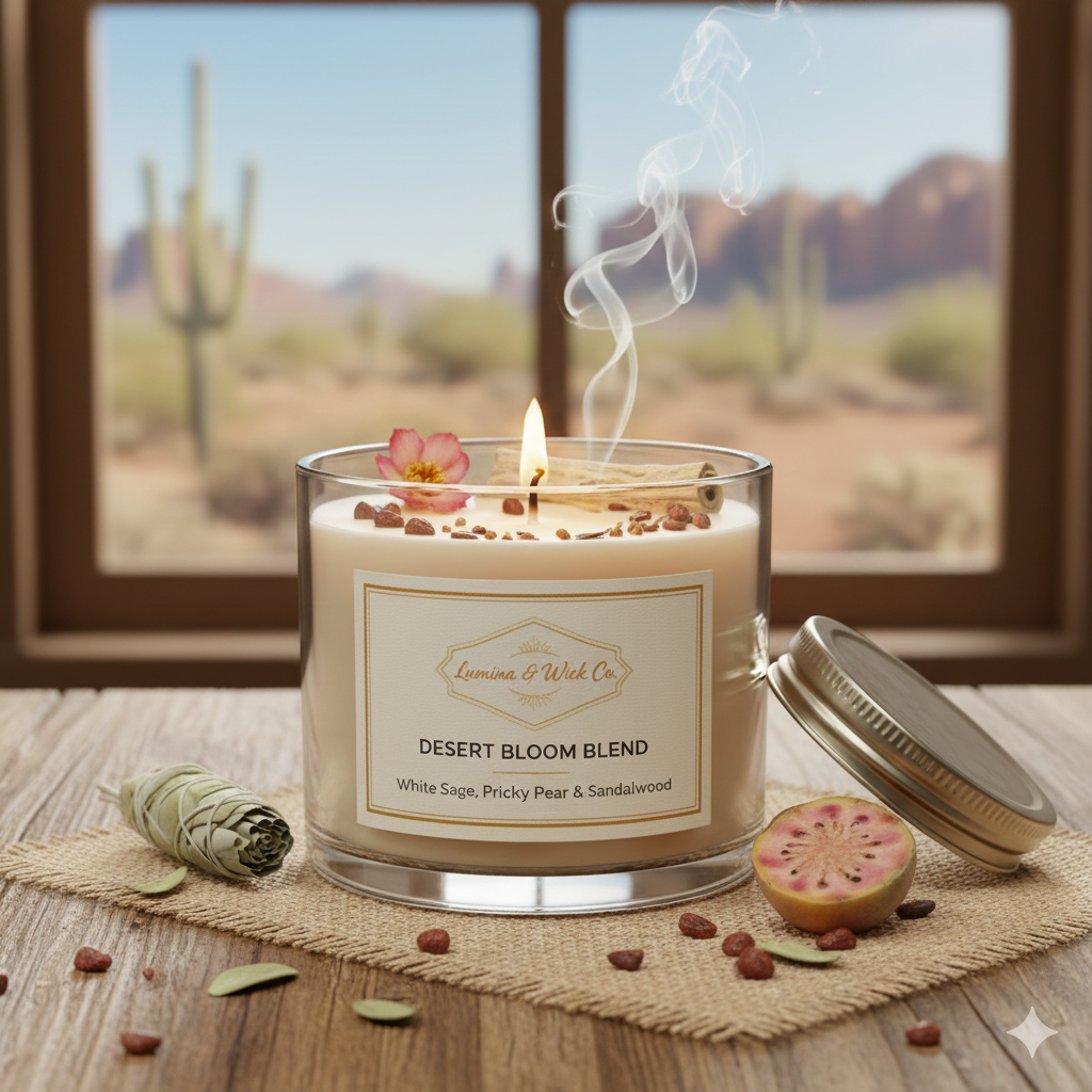 Desert Bloom Candle