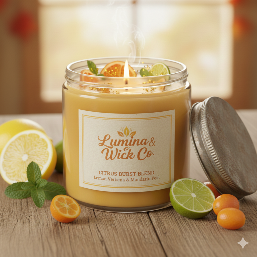 Citrus Burst Candle