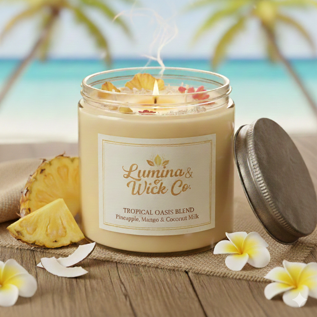 Tropical Oasis Candle