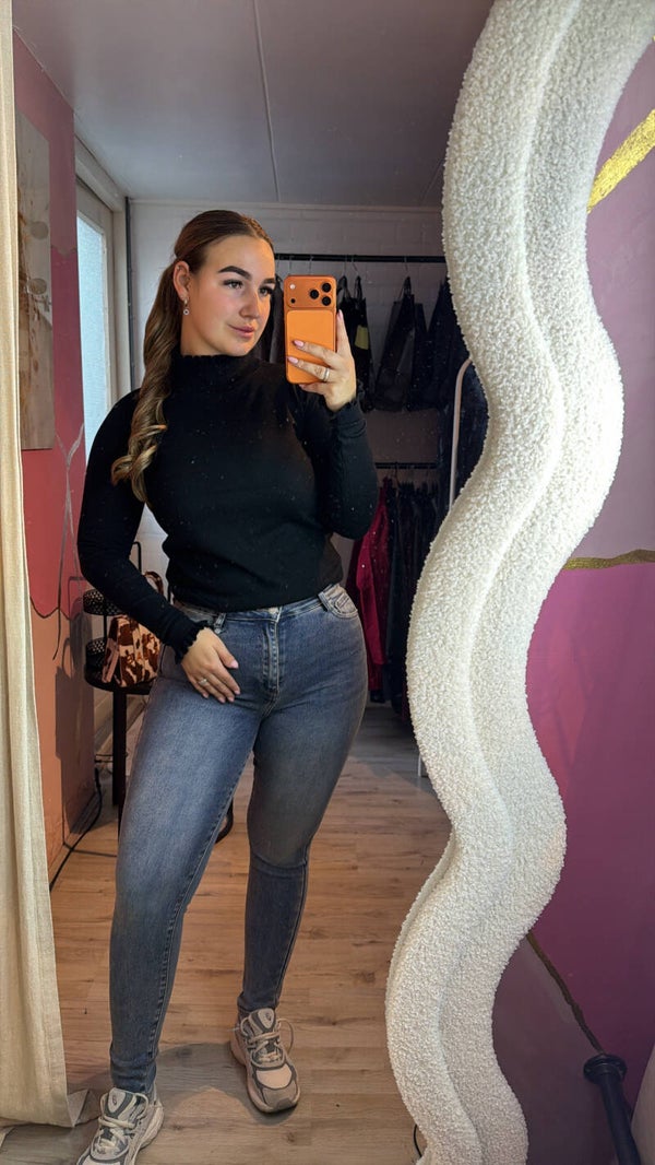 Ruffle coltrui black