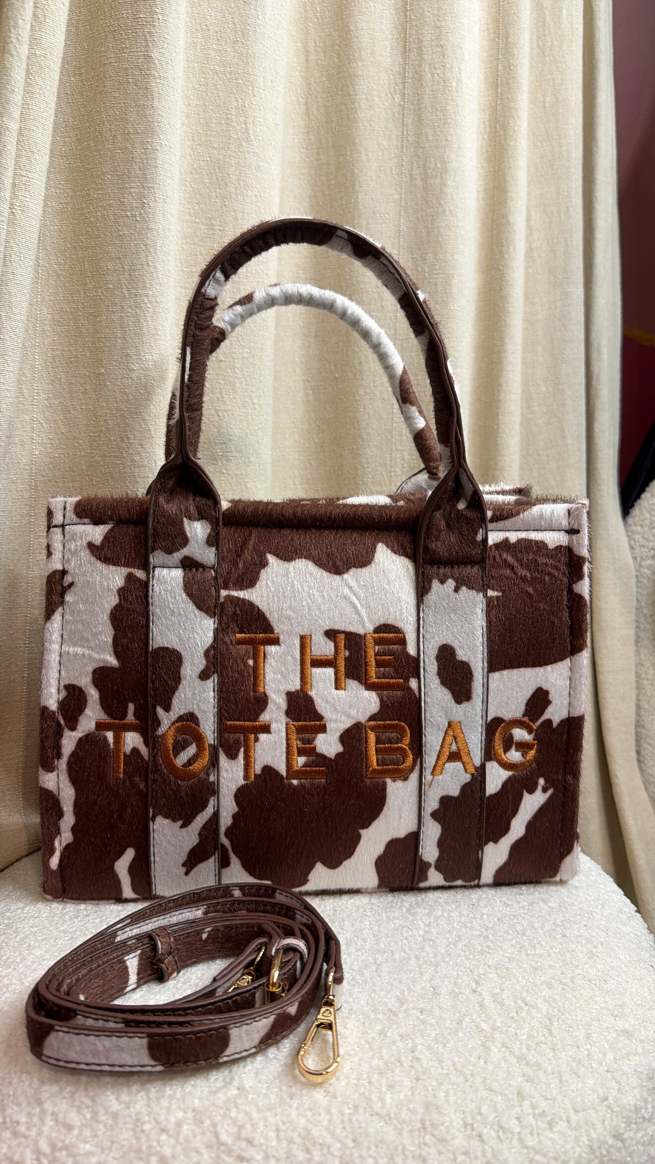 The tote bag cow medium