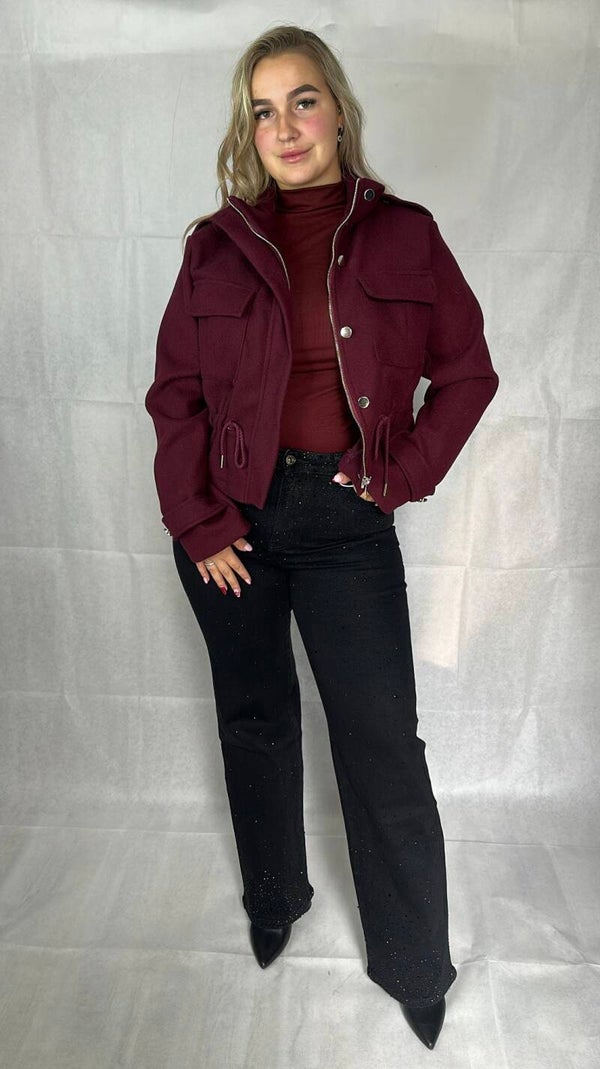 Amy jacket Bordeaux