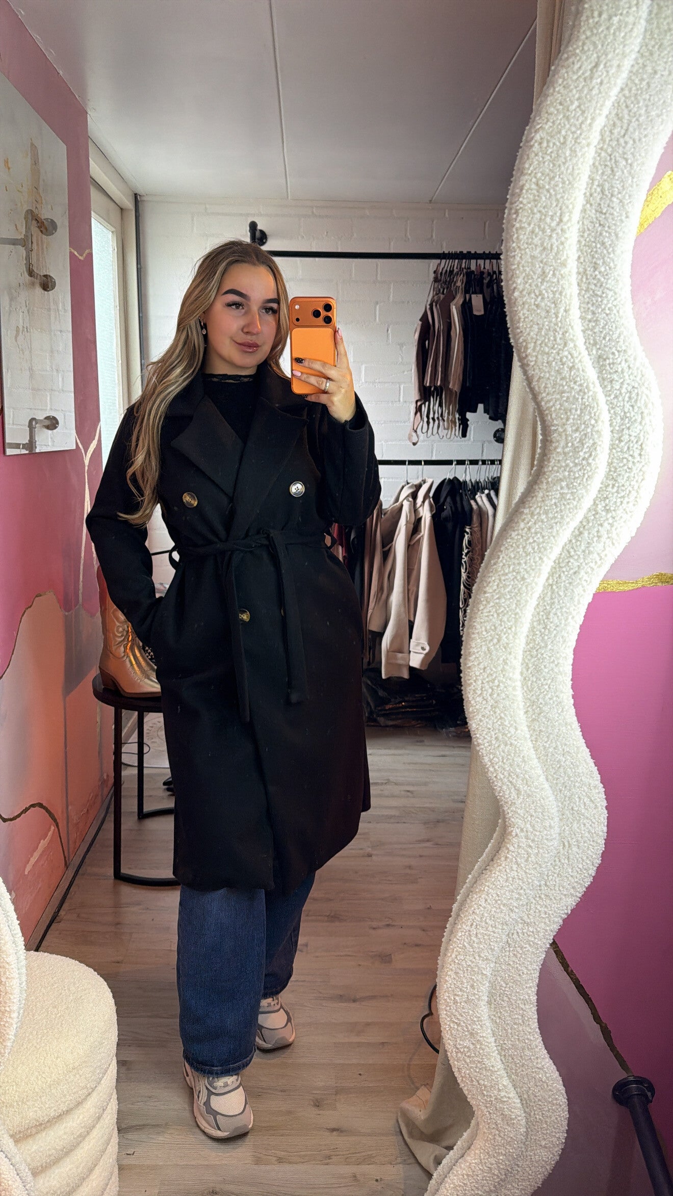 Trenchcoat Jacket black