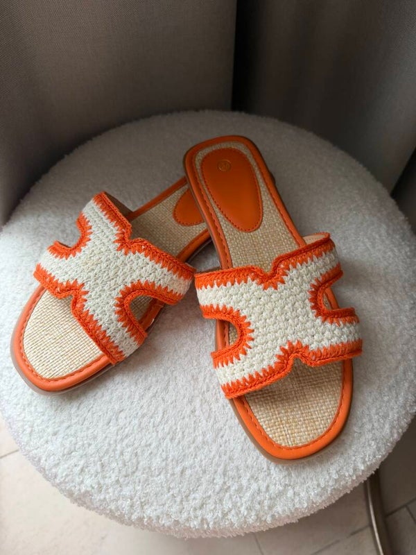 Bella slippers orange