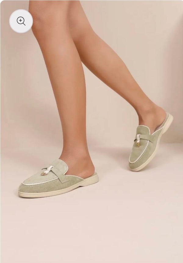 Nina loafers green