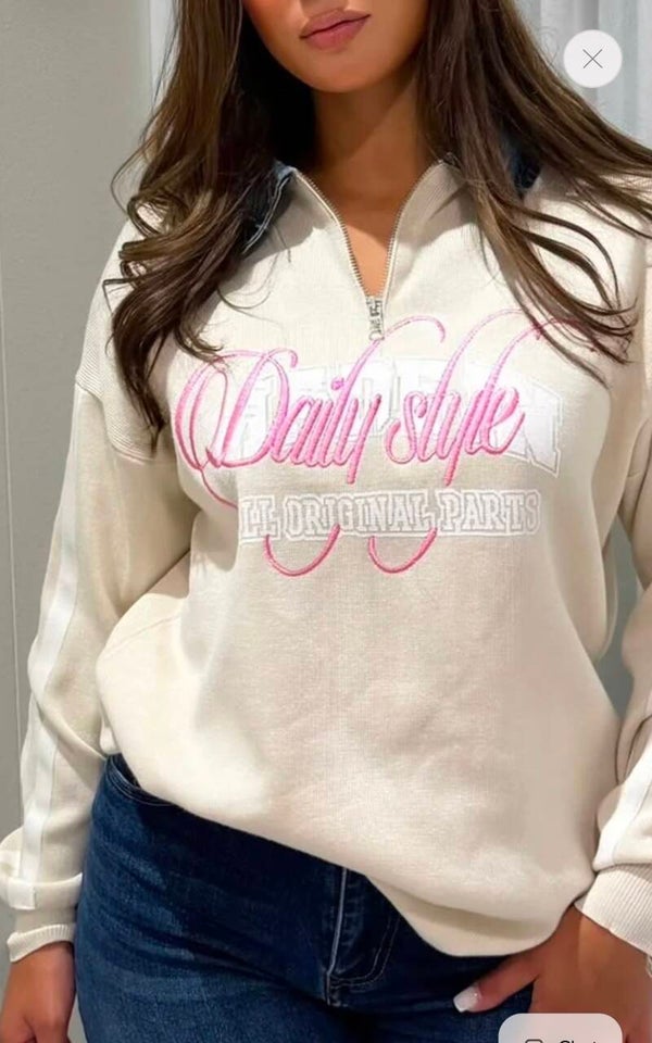 Sweater daily style beige