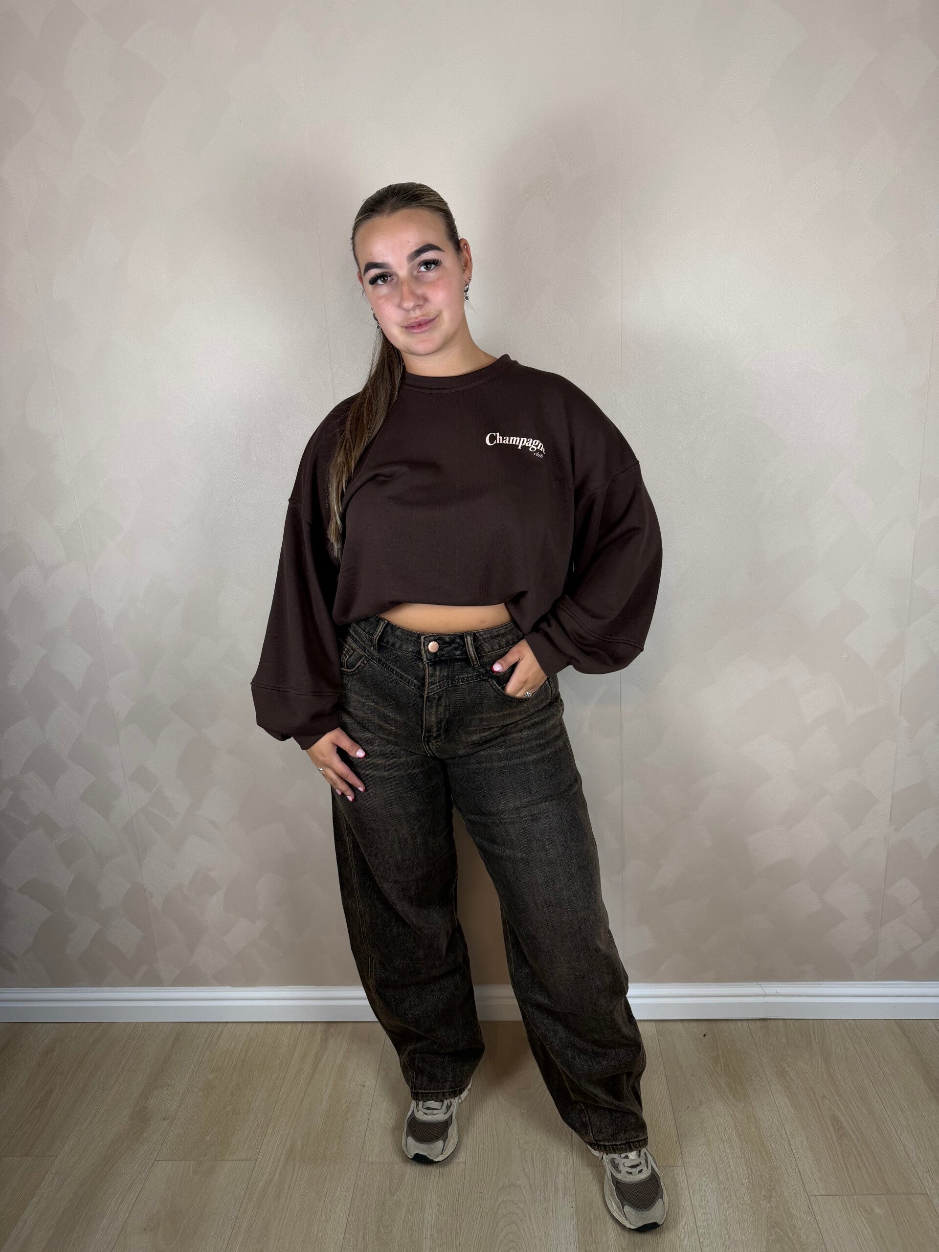 Champagne sweater brown