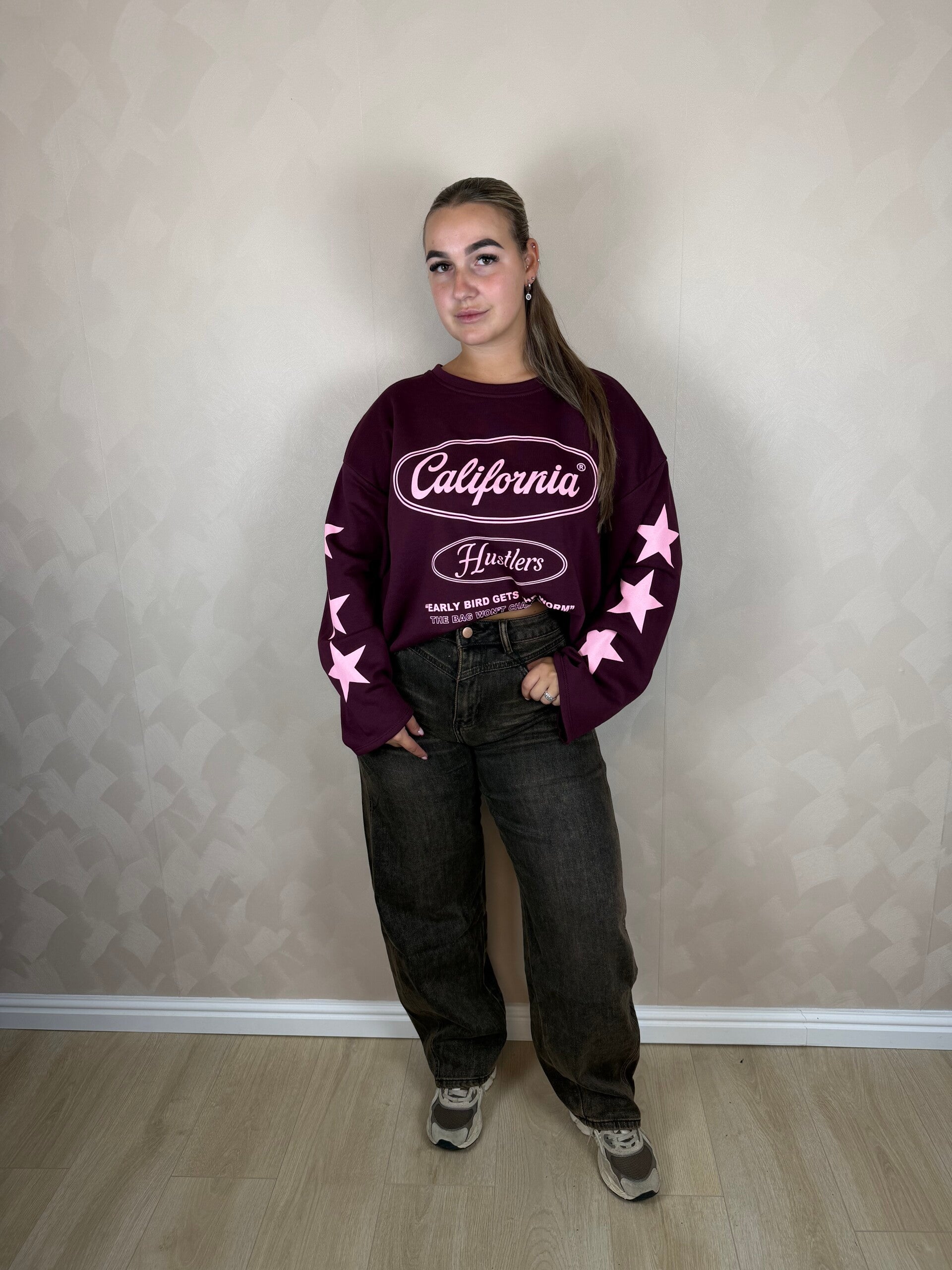 Califorina long sleeve plum