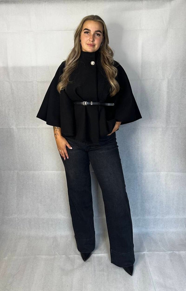 Poncho black