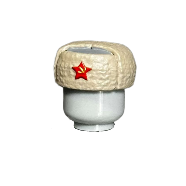 WW|| Soviet Ushanka (Tan - Gray)