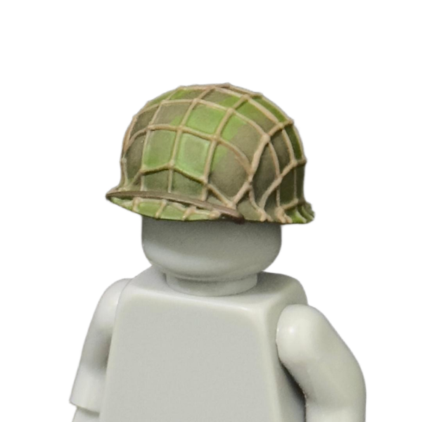 WW|| U.s M1 Pot Camouflage Netted Helmet