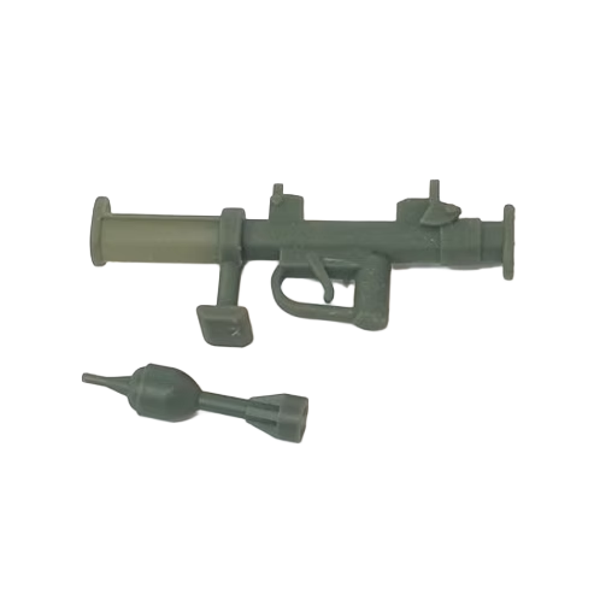 British PIAT Anti-Tank Rocket Launcher with Rocket