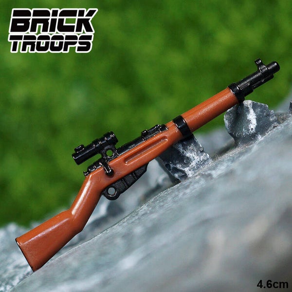 Mosin Nagant Sniper Rifle (Brown/Black)