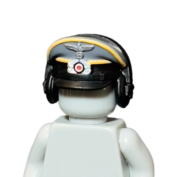 WW|| German NCO Tanker Visor Cap