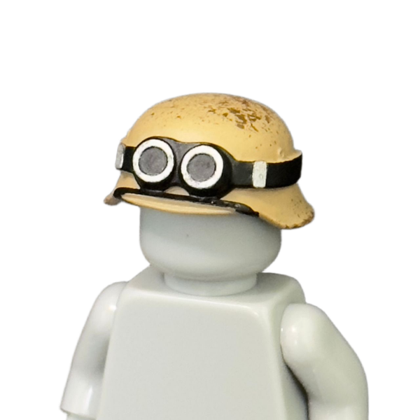 WW|| German MotorBike Stahlhelmet (Tan)