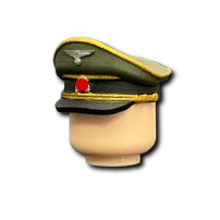 WW|| German Reichsfuhrer Gabardine Visor Cap