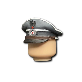 WW|| GErman Nco Red Cross Visor Cap