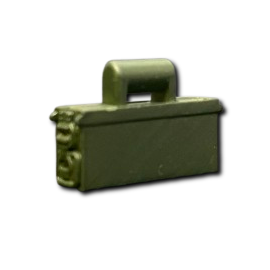 WW|| German Mg Kasten 41 - 34/42 Rusty Green