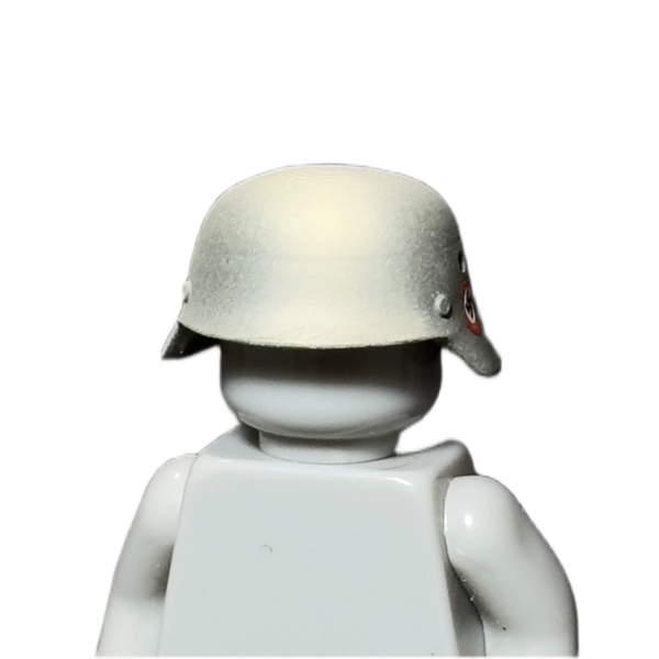 WW|| German SS Winter Camouflage Stahlhlmet
