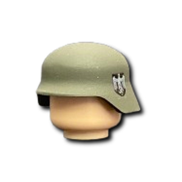 WW|| German Wehrmacht Feldgrau Stahlhelmet