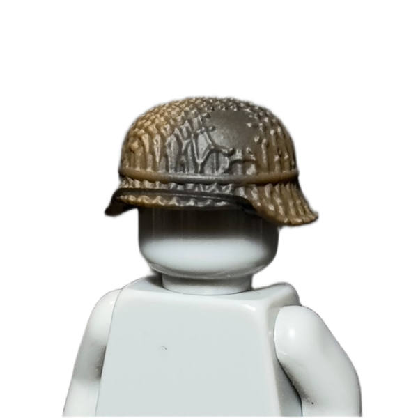 WW|| Used German Netted Stahlhelmet