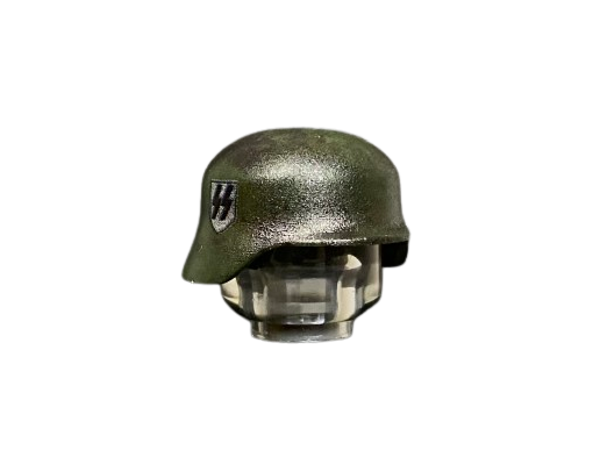 German Waffen SS Rusty Dusty Stahlhelm (Green)