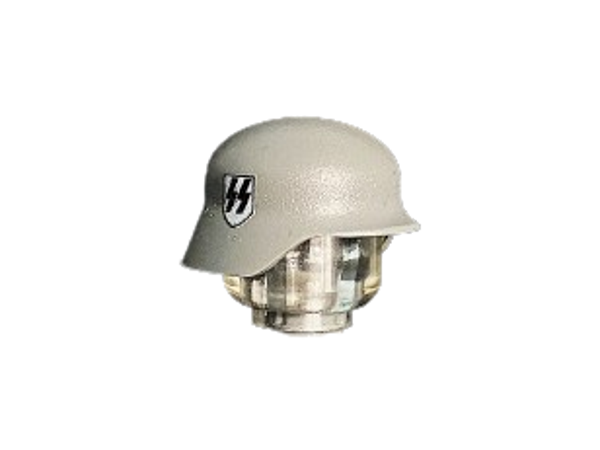 Waffen SS Stahlhelm (Gray - Decal)