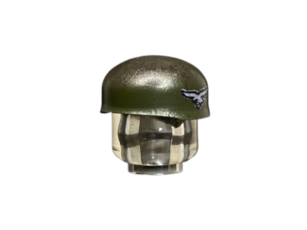 German Fallschirmjager Rusty Dusty Helmet (Green)