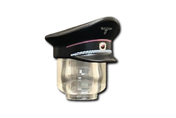 WW|| German Wehrmacht Panzer Anti  Tank Visor Cap (Gray) #1