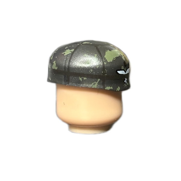 WW|| German Fallschirmjager Wehrmacht Wire Dirty Helmet