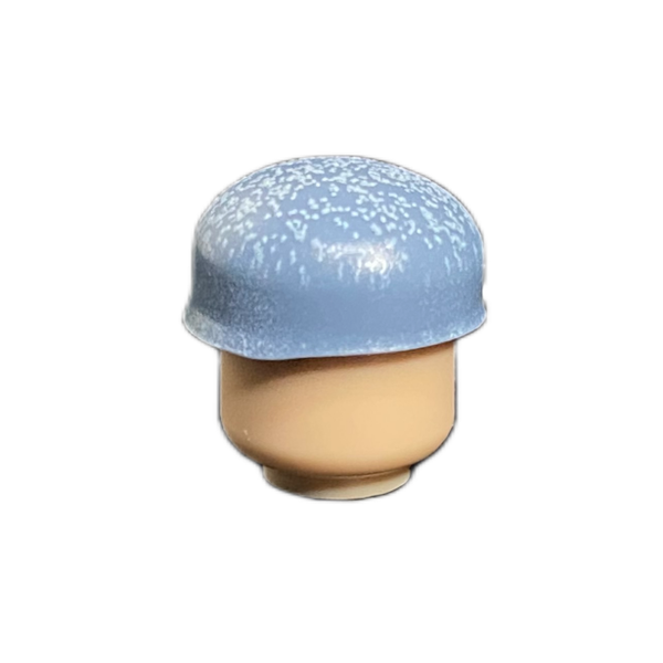 WW|| German Winter Snow Flakes Fallschirmjager Helmet (Blue)