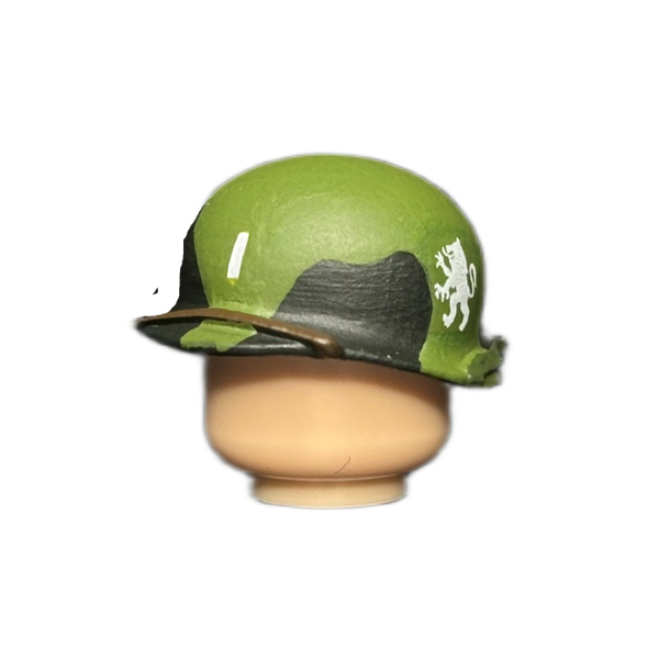 WW|| U.s M1 Pot Helmet Camouflage Officer