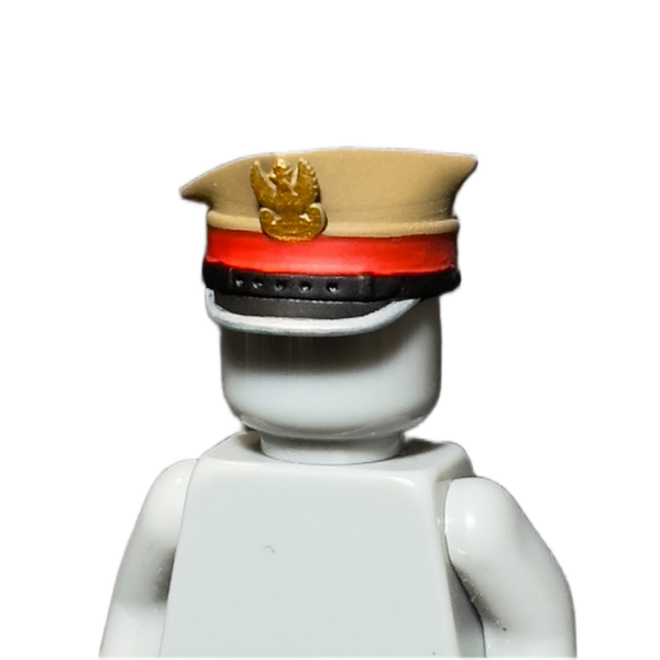 WW|| Polish Post Visor Cap (Red)