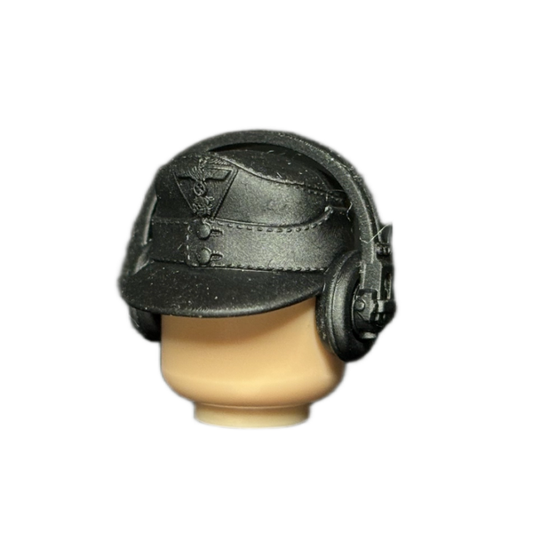 German SS Panzer M43 Field Cap with Headset (Unpainted)