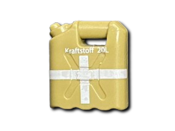 WW|| German Jerry can - KraftStoff Dark Tan #8