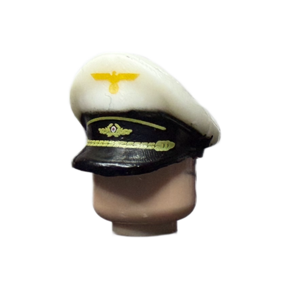 WW|| German Wehrmacht Summer Visor Cap (White)