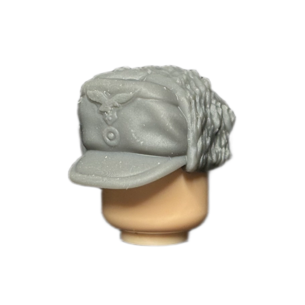 WW|| German Luftwaffe Winter Fur Cap 'Pelzmütze' (Unpainted)
