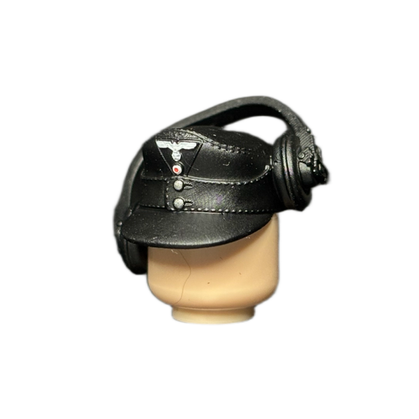 WW|| German Heer Panzer M43 Field Cap with Headset