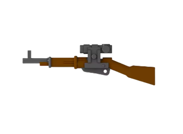 Mosin Nagant Sniper Rifle (Brown / Gray)