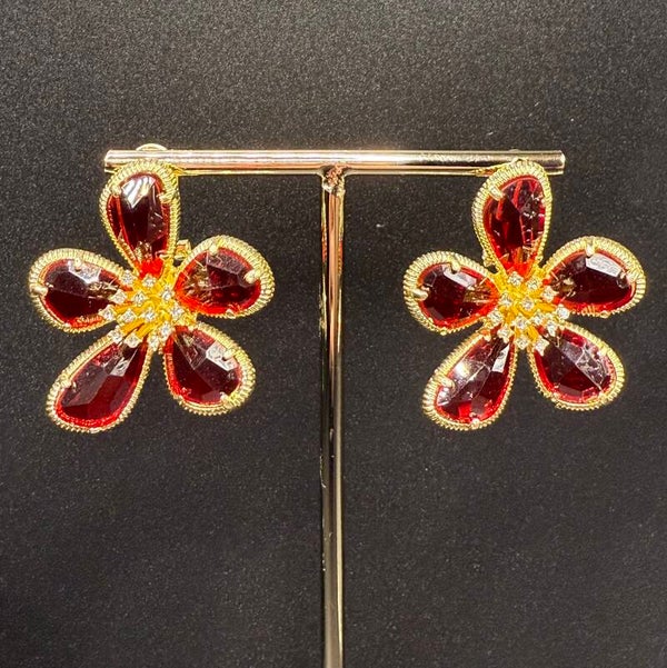 65 bloem rood goud