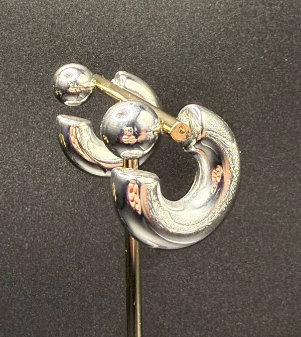 45 zilver hoop