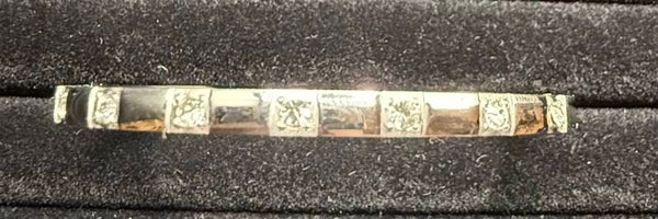 28 stenen zilver