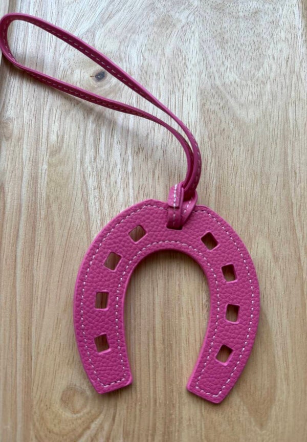 hoef ijzer fel roze