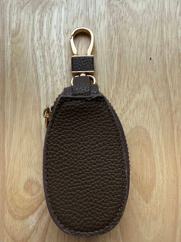 sleutelhanger sleutel donker bruin